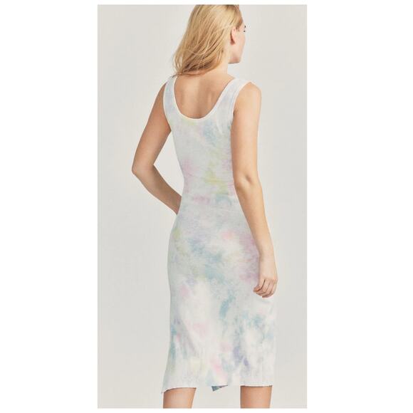 LoveShackFancy Citra Tie Dye Tank Midi Dress Size Large - Picture 2 of 13